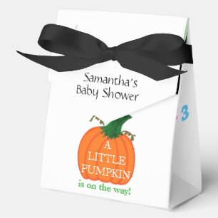 Little Pumpkin Bundle of Joy Baby Shower Favour Box