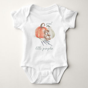 Little Pumpkin Clothes Boy Baby Shower Baby Bodysuit