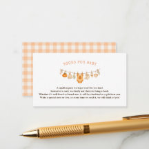 Little Pumpkin Fall Baby Shower Books for Baby