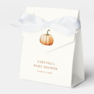  Little Pumpkin Fall Baby Shower Favour Box
