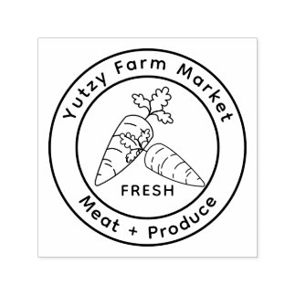Little Pumpkin Farm Market  Self-inking Stamp