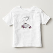 Little Pumpkin Girl Birthday Party Toddler T-Shirt (Front)