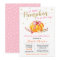 Little Pumpkin Girl Gold Pink Fall Baby Shower