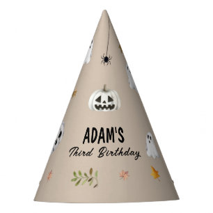 Little Pumpkin Halloween Any Age Birthday  Party Hat