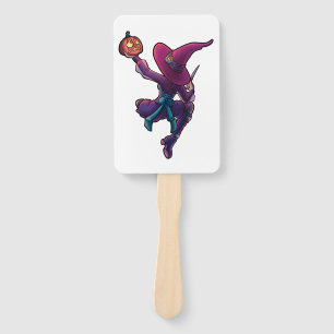 Little Pumpkin Hand Fan