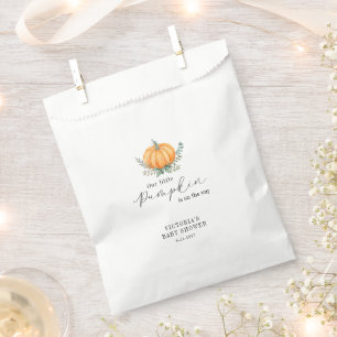 Little Pumpkin is on the way Baby Shower Favour Bag
