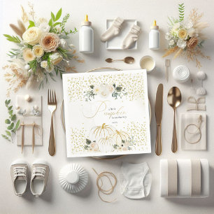 Little Pumpkin Is On The Way Napkin