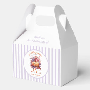 Little Pumpkin Is Turning One 1st Birthday Favour Box