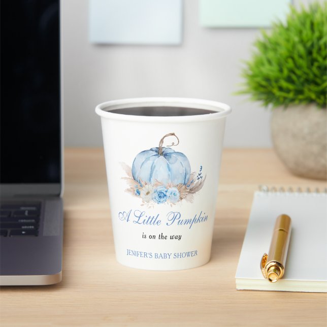Little Pumpkin Paper Cups (Insitu)