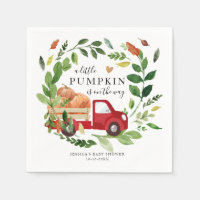 Little Pumpkin Truck Fall in Love Baby Shower