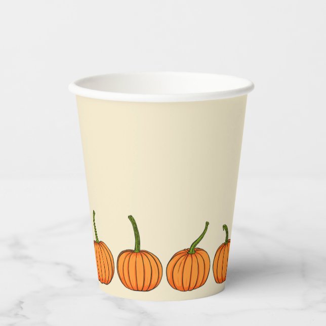 Little Pumpkins Paper Cup (Front)