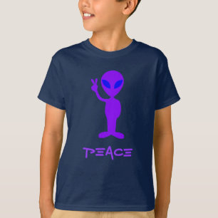 Little Purple Alien T-Shirt