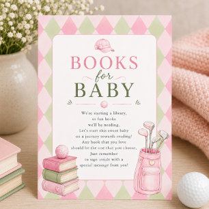 Little Putter Books for Baby Card