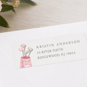 Little Putter Return Address Label
