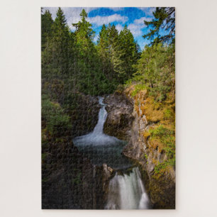 Little Qualicum Falls Vancouver Island Canada Jigsaw Puzzle