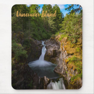 Little Qualicum Falls Vancouver Island Canada Mouse Pad