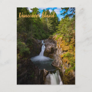 Little Qualicum Falls Vancouver Island Canada Postcard