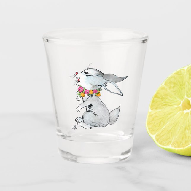 LITTLE RABBIT SHOT GLASS (Front)