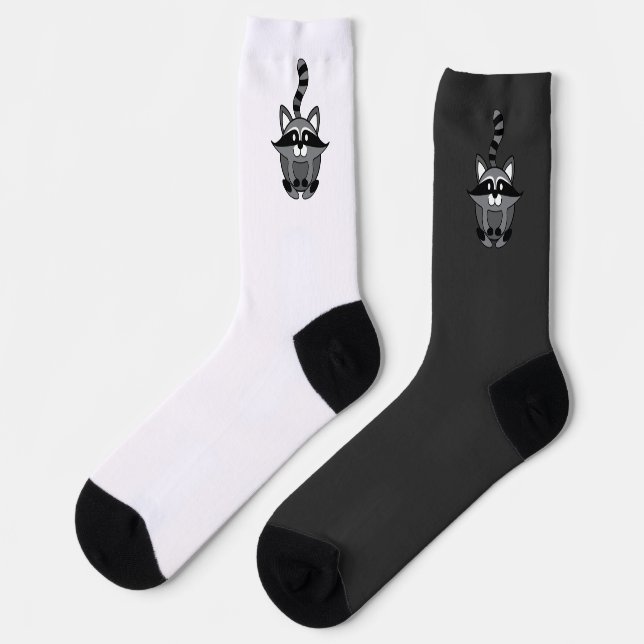 Little Raccoon Socks (Left)