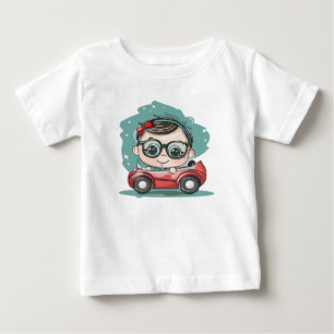 Little Racer's Adventure Baby T-Shirt