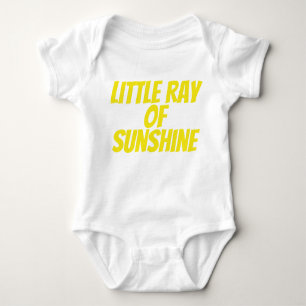 Little ray of Sunshine   Baby Bodysuit