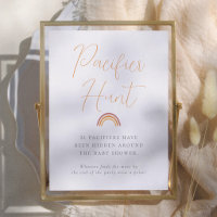 Little Ray of Sunshine Baby Shower Pacifier Hunt