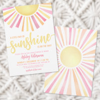 Little Ray Of Sunshine Boho Baby Shower