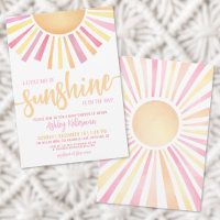 Little Ray Of Sunshine Boho Baby Shower
