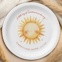 Little Ray of Sunshine Boho Sun Cute Baby Shower
