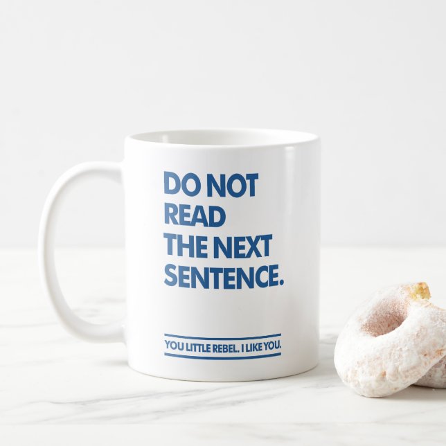 Little Rebel Coffee Mug (With Donut)