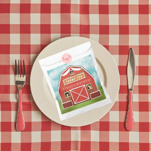 Little Red Barn Farm Birthday Party Favour Bag