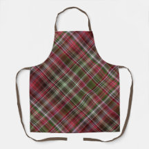 Little Red Berries Red and Green Plaid