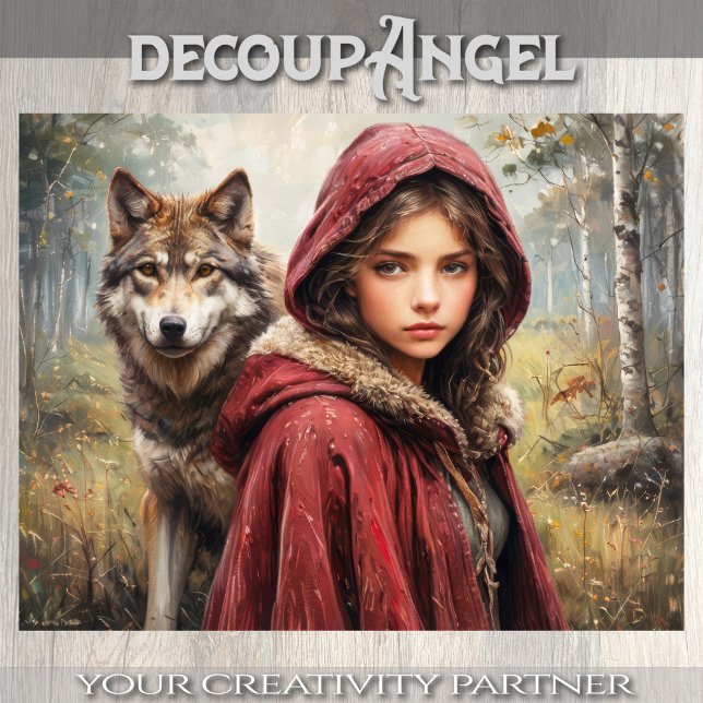 Little Red: Beyond the Path - Decoupage - Tissue Paper (Creator Uploaded)