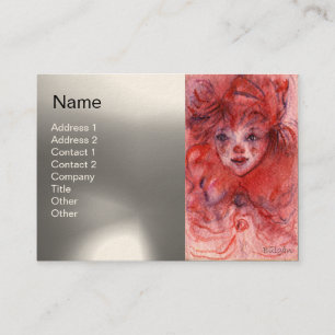 LITTLE RED CLOWN BUSINESS CARD