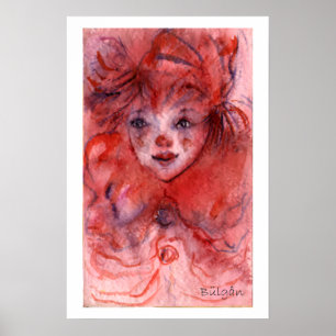 LITTLE RED CLOWN POSTER