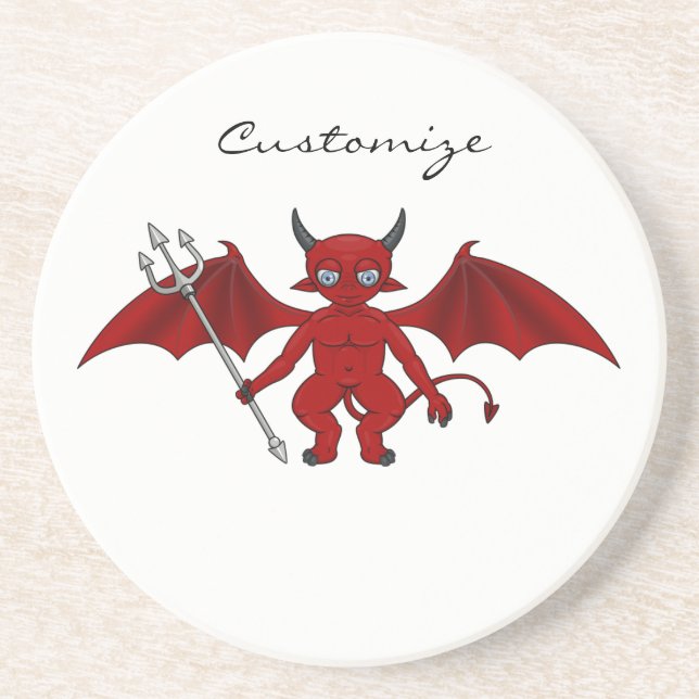 Little Red Devil Thunder_Cove Coaster (Front)