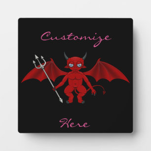 Little Red Devil Thunder_Cove Plaque