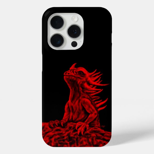 Little red Dragon Case-Mate iPhone Case (Back)