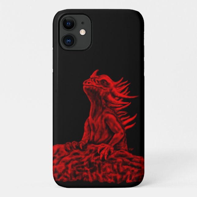 Little red Dragon Case-Mate iPhone Case (Back)