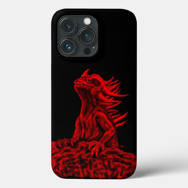 Little red Dragon Case-Mate iPhone Case (Back)