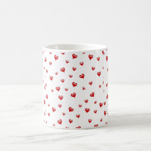Little Red Hearts Mug