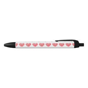 Little Red Hearts Pen