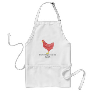 Little red hen apron