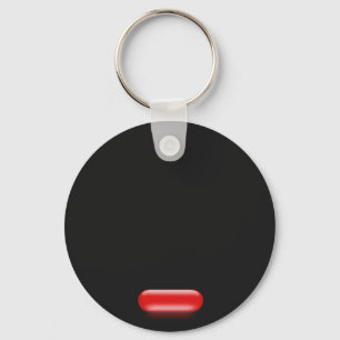 Little Red Pill Key Ring