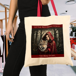 Little Red Riding Hood and the Wolf  Tote Bag