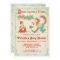 Little Red Riding Hood Baby Shower Invitations