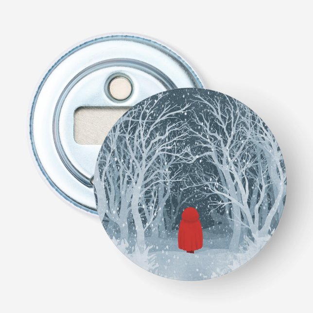 Little Red Riding Hood Bottle Opener (Front)