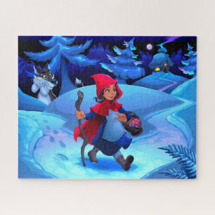 Little Red Riding Hood Children's Fairy Tale Jigsaw Puzzle