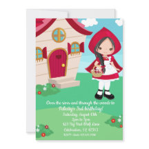Little Red Riding Hood Fairytale Girls Birthday