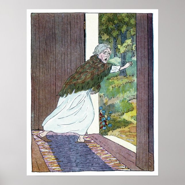 Little Red Riding Hood: Grandma Ran Out Poster (Front)